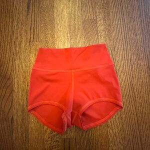 Five Dancewear everyday short 2” red (matching set to another listing)